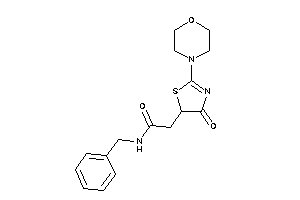 Image of N-benzyl-2-(4-keto-2-morpholino-2-thiazolin-5-yl)acetamide
