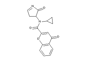 N-cyclopropyl-4-keto-N-(2-keto-1-pyrrolin-3-yl)chromene-2-carboxamide
