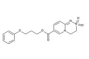 2,2-diketo-3,4-dihydropyrido[2,1-c][1,2,4]thiadiazine-7-carboxylic Acid 3-phenoxypropyl Ester
