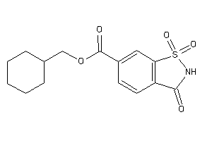 Image of 1,1,3-triketo-1,2-benzothiazole-6-carboxylic Acid Cyclohexylmethyl Ester