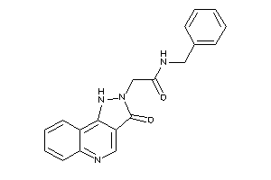 Image of N-benzyl-2-(3-keto-1H-pyrazolo[4,3-c]quinolin-2-yl)acetamide