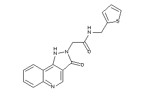 2-(3-keto-1H-pyrazolo[4,3-c]quinolin-2-yl)-N-(2-thenyl)acetamide