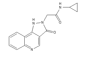 N-cyclopropyl-2-(3-keto-1H-pyrazolo[4,3-c]quinolin-2-yl)acetamide