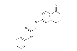 2-(1-ketotetralin-6-yl)oxy-N-phenyl-acetamide