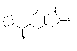 Image of 5-(1-cyclobutylvinyl)oxindole