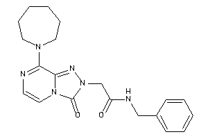 2-[8-(azepan-1-yl)-3-keto-[1,2,4]triazolo[4,3-a]pyrazin-2-yl]-N-benzyl-acetamide