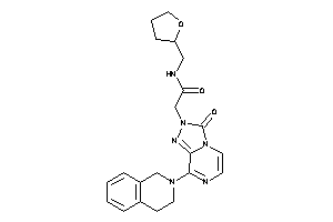2-[8-(3,4-dihydro-1H-isoquinolin-2-yl)-3-keto-[1,2,4]triazolo[4,3-a]pyrazin-2-yl]-N-(tetrahydrofurfuryl)acetamide