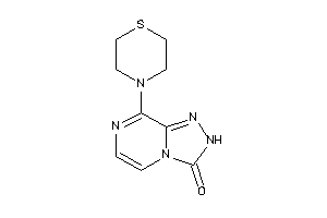 8-thiomorpholino-2H-[1,2,4]triazolo[4,3-a]pyrazin-3-one