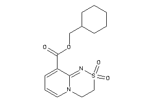 2,2-diketo-3,4-dihydropyrido[2,1-c][1,2,4]thiadiazine-9-carboxylic Acid Cyclohexylmethyl Ester
