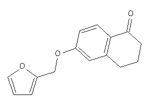 Image of 6-(2-furfuryloxy)tetralin-1-one