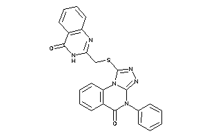Image of 1-[(4-keto-3H-quinazolin-2-yl)methylthio]-4-phenyl-[1,2,4]triazolo[4,3-a]quinazolin-5-one