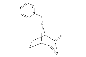 Image of 8-benzyl-8-azabicyclo[3.2.1]oct-2-en-4-one