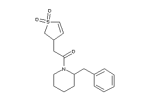 1-(2-benzylpiperidino)-2-(1,1-diketo-2,3-dihydrothiophen-3-yl)ethanone