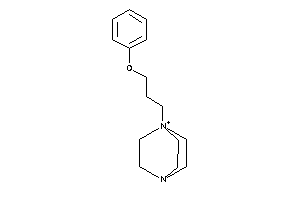 1-(3-phenoxypropyl)-4-aza-1-azoniabicyclo[2.2.2]octane