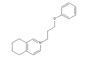 2-(3-phenoxypropyl)-5,6,7,8-tetrahydroisoquinolin-2-ium