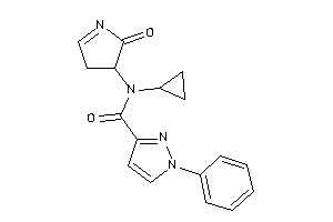 Image of N-cyclopropyl-N-(2-keto-1-pyrrolin-3-yl)-1-phenyl-pyrazole-3-carboxamide