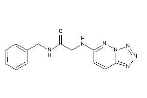 N-benzyl-2-(tetrazolo[5,1-f]pyridazin-6-ylamino)acetamide