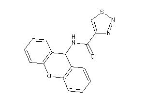 N-(9H-xanthen-9-yl)thiadiazole-4-carboxamide