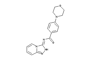 Image of 4-morpholino-N-(2H-[1,2,4]triazolo[4,3-a]pyridin-3-ylidene)benzamide