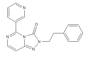 Image of 2-phenethyl-5-(3-pyridyl)-[1,2,4]triazolo[3,4-f]pyrimidin-3-one