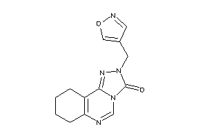 2-(isoxazol-4-ylmethyl)-7,8,9,10-tetrahydro-[1,2,4]triazolo[4,3-c]quinazolin-3-one