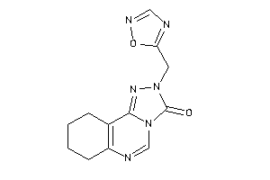 2-(1,2,4-oxadiazol-5-ylmethyl)-7,8,9,10-tetrahydro-[1,2,4]triazolo[4,3-c]quinazolin-3-one