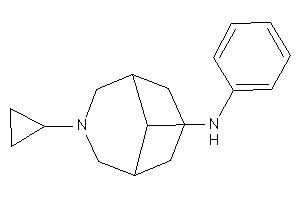 Image of (3-cyclopropyl-3-azabicyclo[3.3.1]nonan-9-yl)-phenyl-amine