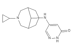 4-[(7-cyclopropyl-7-azabicyclo[3.3.1]nonan-9-yl)amino]-1H-pyridazin-6-one
