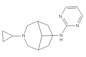 Image of (3-cyclopropyl-3-azabicyclo[3.3.1]nonan-9-yl)-(2-pyrimidyl)amine