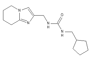 1-(cyclopentylmethyl)-3-(5,6,7,8-tetrahydroimidazo[1,2-a]pyridin-2-ylmethyl)urea