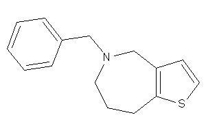 5-benzyl-4,6,7,8-tetrahydrothieno[3,2-c]azepine