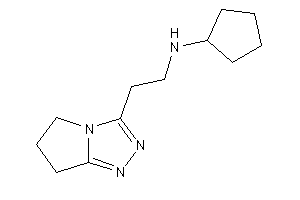 Cyclopentyl-[2-(6,7-dihydro-5H-pyrrolo[2,1-c][1,2,4]triazol-3-yl)ethyl]amine