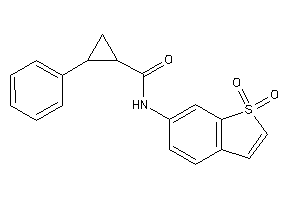 N-(1,1-diketobenzothiophen-6-yl)-2-phenyl-cyclopropanecarboxamide