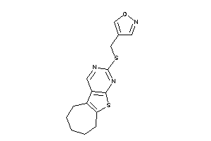4-[(BLAHylthio)methyl]isoxazole