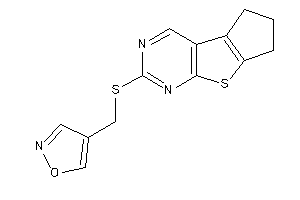 4-[(BLAHylthio)methyl]isoxazole