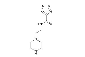 N-(2-piperazinoethyl)thiadiazole-4-carboxamide