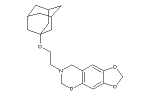 7-[2-(1-adamantyloxy)ethyl]-6,8-dihydro-[1,3]dioxolo[4,5-g][1,3]benzoxazine