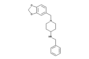 Image of Benzyl-(1-piperonyl-4-piperidyl)amine