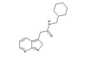 N-(cyclohexylmethyl)-2-(2H-pyrrolo[2,3-b]pyridin-3-yl)acetamide