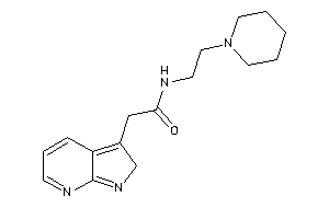 N-(2-piperidinoethyl)-2-(2H-pyrrolo[2,3-b]pyridin-3-yl)acetamide