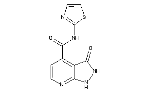 3-keto-N-thiazol-2-yl-1,2-dihydropyrazolo[3,4-b]pyridine-4-carboxamide