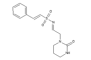 N-[2-(2-ketohexahydropyrimidin-1-yl)ethylidene]-2-phenyl-ethenesulfonamide