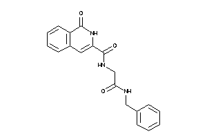 N-[2-(benzylamino)-2-keto-ethyl]-1-keto-2H-isoquinoline-3-carboxamide