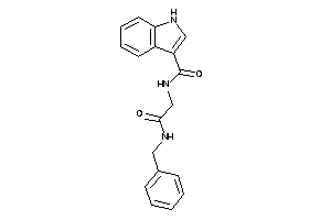 Image of N-[2-(benzylamino)-2-keto-ethyl]-1H-indole-3-carboxamide