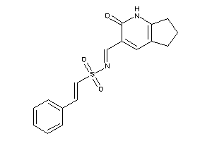 Image of N-[(2-keto-1,5,6,7-tetrahydro-1-pyrindin-3-yl)methylene]-2-phenyl-ethenesulfonamide