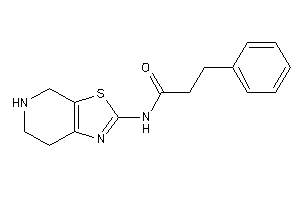 3-phenyl-N-(4,5,6,7-tetrahydrothiazolo[5,4-c]pyridin-2-yl)propionamide
