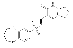 N-[(2-keto-1,5,6,7-tetrahydro-1-pyrindin-3-yl)methylene]-3,4-dihydro-2H-1,5-benzodioxepine-7-sulfonamide
