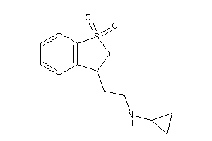 Cyclopropyl-[2-(1,1-diketo-2,3-dihydrobenzothiophen-3-yl)ethyl]amine