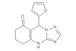 Image of 9-(2-thienyl)-5,6,7,9-tetrahydro-4H-[1,2,4]triazolo[5,1-b]quinazolin-8-one