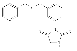 3-[3-(benzoxymethyl)phenyl]-2-thioxo-4-imidazolidinone